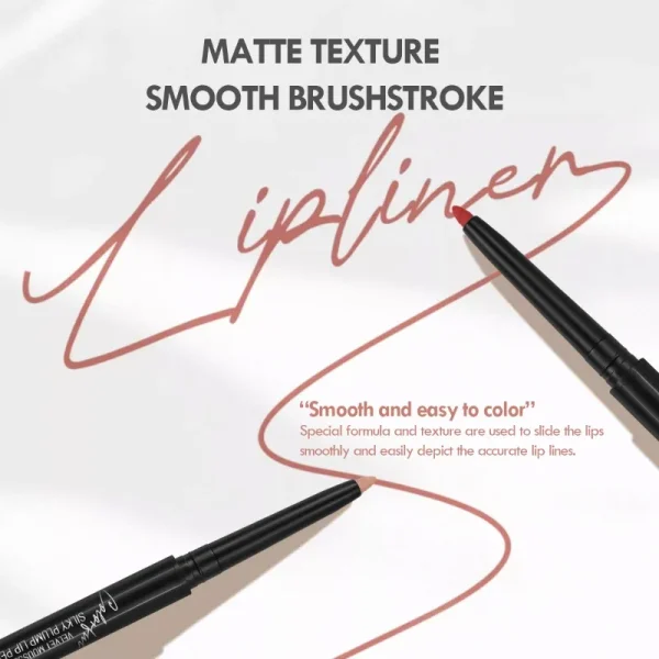 Nude Velvet Matte Lipstick Long Lasting Waterproof Color Rendering Non-stick Cup Lip Glaze Lips Liner Pencil Woman Cosmetics - Image 2