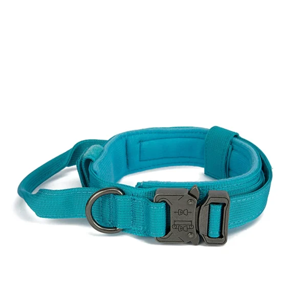 Pet Dog Collar Leash Set Nylon Material Durable Dog Collar Reflective Leash Pet Tactical Training Dog Collar Large Dog Leash Set - Image 17