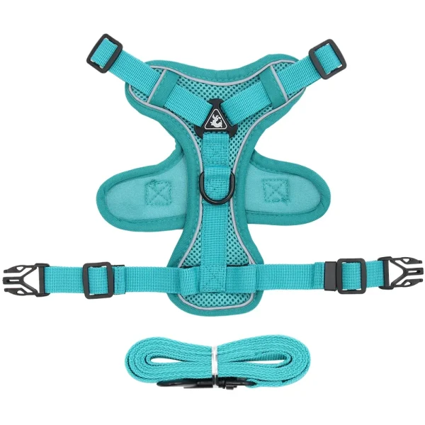 Cat Harness and Leash Set Escape Proof For Small Medium Dog Cat Breathable Reflective Adjustable Kitten Chest Strap Pet Supplies - Image 10