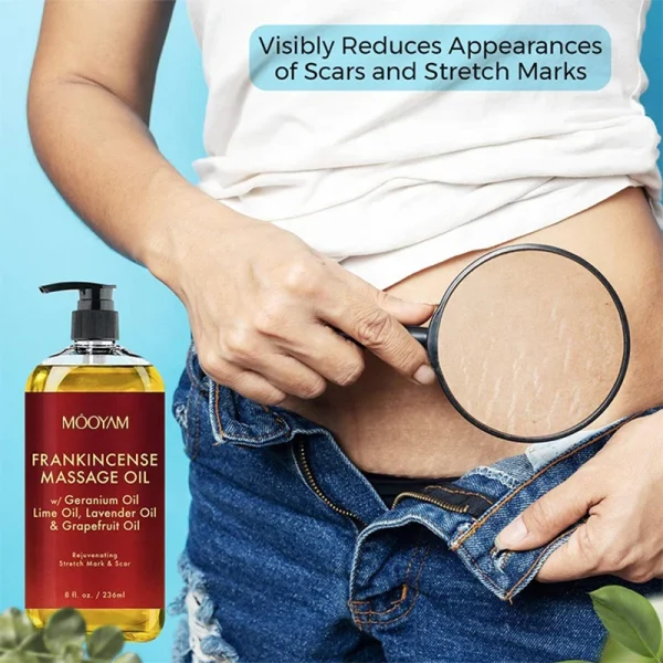 100% Pure Natural Organic Lavender Relaxing Anti Cellulite Body Skin Massage Body Oil Sore Muscle Massage Oil Frankincense Oil - Image 6