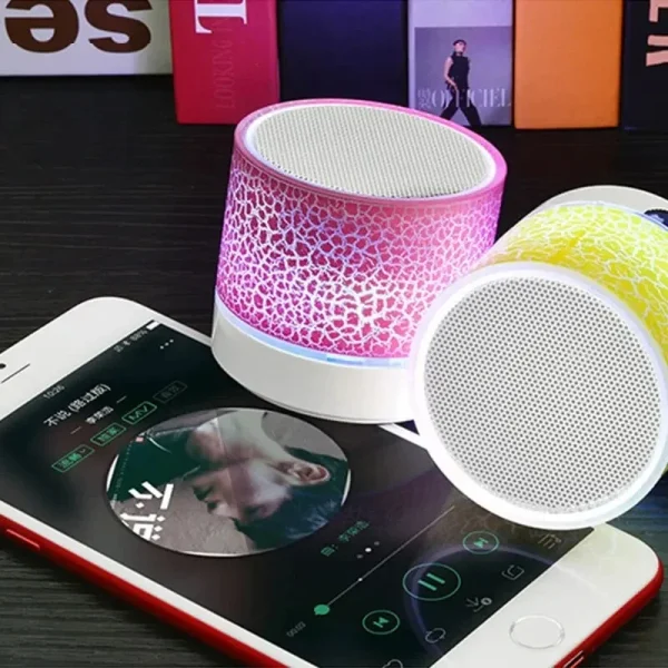 New Bluetooth Mini Speaker Wireless Speaker Colorful LED TF Card USB Subwoofer Portable MP3 Music Sound Column For PC Phone - Image 4