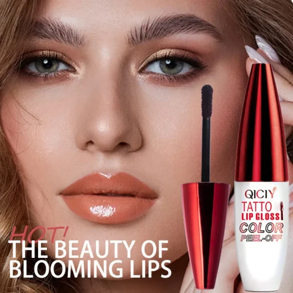 4 Color Liquid Peel-off Lip Gloss Waterproof Long-lasting Matte Lipstick Non-stick Cup Makeup Moisturizing Lip Tattoo Pigment - Image 4