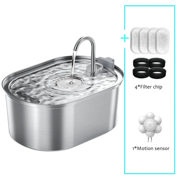 Smart Cat Water Fountain Automatic Drinker For Cats Water Feeder Pet Water Dispenser Drinking Fountain For Cats Dogs - Image 7
