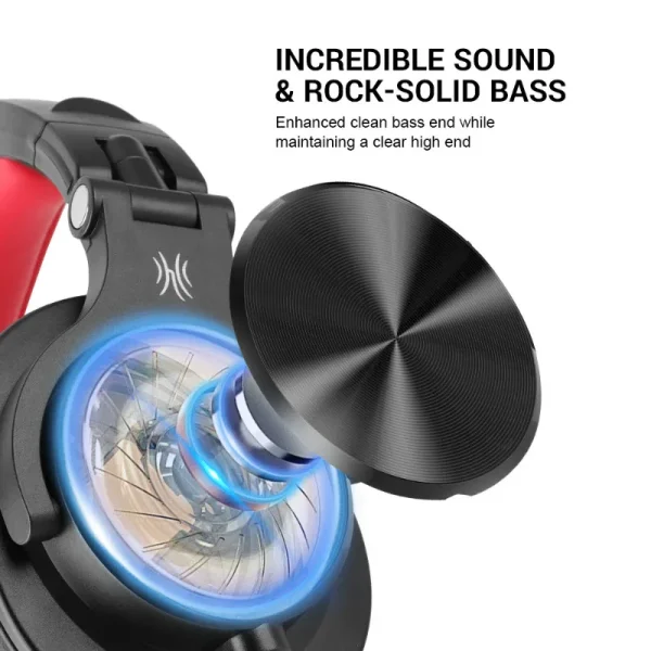 Oneodio Wired Over Ear Headphone With Mic Studio DJ Headphones Professional Monitor Recording & Mixing Headset For Gaming - Image 3