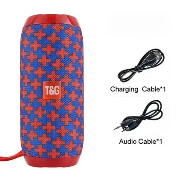 Portable Speaker Wireless  Bluetooth-compatible Subwoofer Outdoor Waterproof Loudspeaker Stereo Surround Support FM RadioTF - Image 12