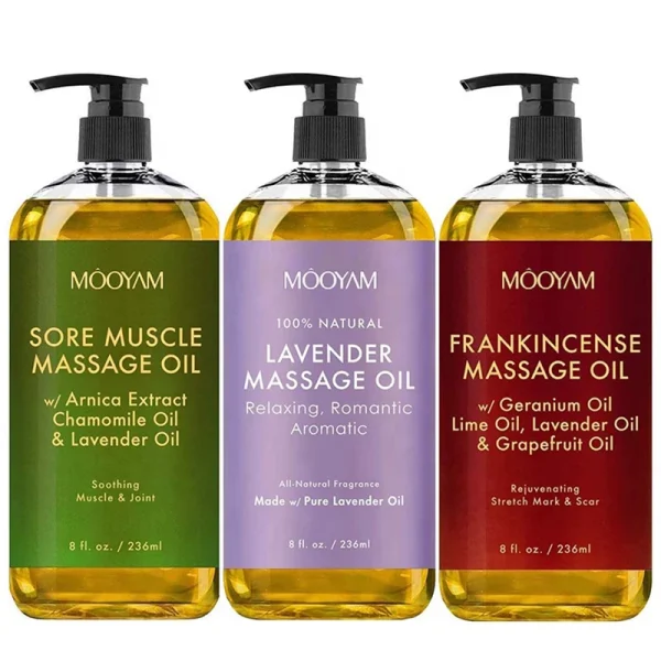 100% Pure Natural Organic Lavender Relaxing Anti Cellulite Body Skin Massage Body Oil Sore Muscle Massage Oil Frankincense Oil - Image 3