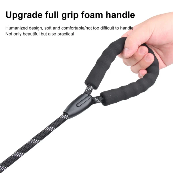 1.5m Dog Leash Nylon Reflective Dogs Leash for Small Medium Large Dog Comfortable Soft Handle Outdoor Walking Pet Dogs Accessori - Image 4
