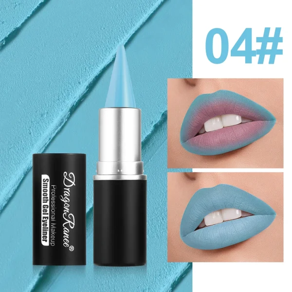 Matte Lip Liner, Long-Lasting and Durable, Automatic Rotating Wax Texture, Suitable for All Skin Types, Multi-Purpose, Suitable for Eyeliner Holiday Party Lipstick - Image 8