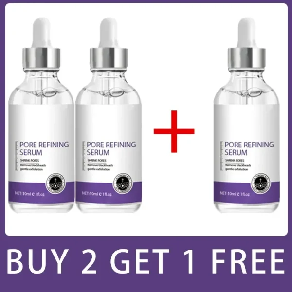 Pore Shrinking Serum Face Removing Large Pores Tightening Repairing Facial Pore Minimizing Essence Skin Care Beauty Firm skin - Image 8