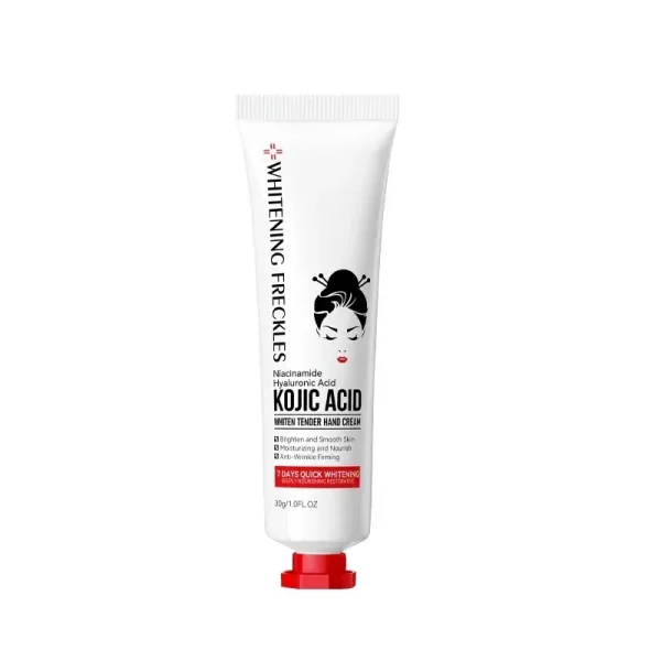 Kojic Acid Cream Fade Dull Hand Body Fast Smooth Nourish Lotion Lightening Dark Skin Brightening Moisturizing Bleaching Cream - Image 7