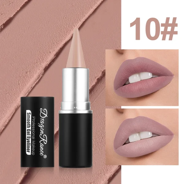 Matte Lip Liner, Long-Lasting and Durable, Automatic Rotating Wax Texture, Suitable for All Skin Types, Multi-Purpose, Suitable for Eyeliner Holiday Party Lipstick - Image 13