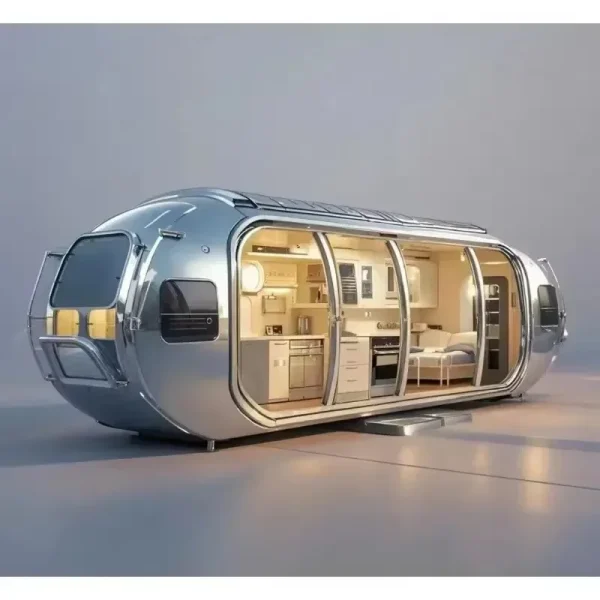 Container House Prefabricated Traditional Style Made of Sandwich Panel - Image 8