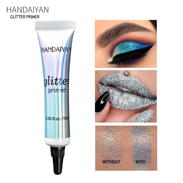Women's Makeup Base Glitter Eyeshadow Primer Long Lasting Color Special Eye Primer Light Milk Cream Texture Cosmetics