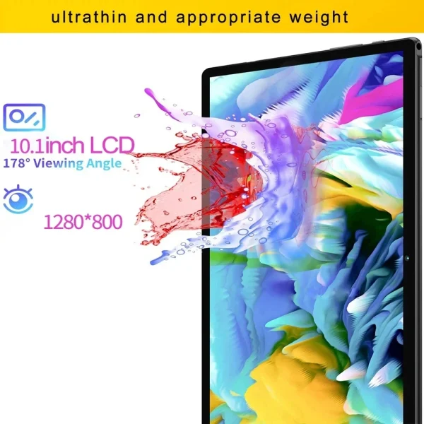2025 Tablet PC New 10.1 Inch Tablets 4G LTE Android 13 Phone Call 8GB RAM 256GB ROM Dual GPS Bluetooth WiFi Google - Image 2
