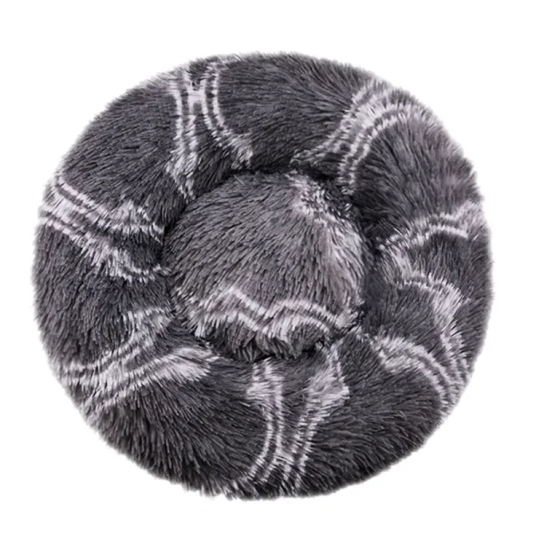 40-90cm Round Pet Bed for Large Dog Bed Super Soft Cat Bed Long Plush Dog House for Medium Dog House Winter Warm Sleeping - Image 15