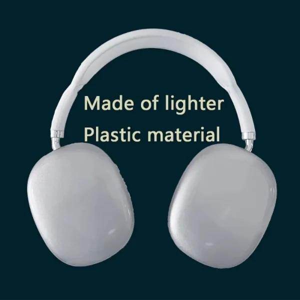New P9 Wireless Bluetooth Headphones Noise Cancelling Mic Pods Over Ear Sports Gaming Headset For Apple - Image 5