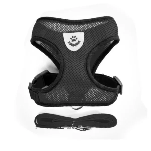 Cat Dog Harness with Lead Leash Adjustable Vest Polyester Mesh Breathable Harnesses Reflective sti for Small Dog Cat accessories - Image 12