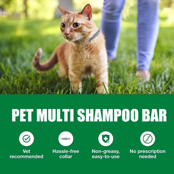 GZE Pet Shampoo & Conditioner 2 in 1 Bar Soap For Dogs & Cats - Helps Itching, Hot Spots, Irritation & Allergies, Sensitive Skin - Image 6