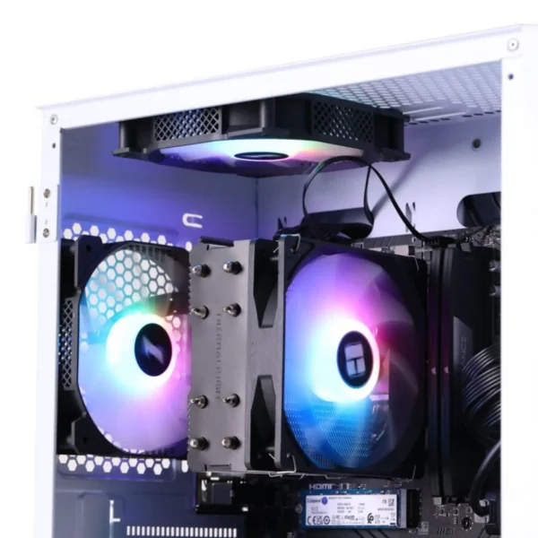 MXZ High-Performan Gaming PC Ryzen R7 7700 RTX4070 B650M 32G DDDR5 6000MHZ 1TB NVME Windows10 Pro Key Desktop Computer - Image 3