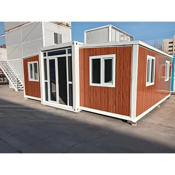 Folding Box House Container House Back Yard 20 Ft 40 Ft 2 Bedroom Expandable Container Room Deluxe Mobile Prefabricated House - Image 2
