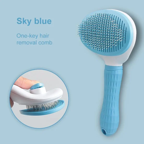 Dog Hair Remover Brush Cat Dog Hair Grooming And Care Comb For Long Hair Dog Pet Removes Hairs Cleaning Bath Brush Dog Supplies - Image 10