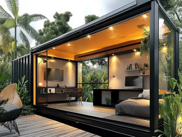 Y & Y Portable Prefabricated Foldable Mobile Modular Houses for Office and Hotel Use - Image 3