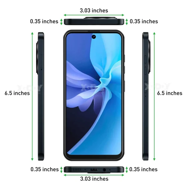 2025 New XGODY Smartphone Android,6.5 inch Screen,3GB+64GB ROM,Mobile phones,4250mAh,13MP,4G Network,Dual SIM 4Core,Cellphones - Image 2