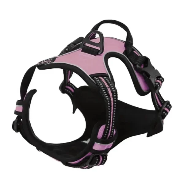 Dog Collars Harness Big Vests Leash Pet Shop Everything for Dogs Leather Puppy Accessories Medium Small Set - Image 11