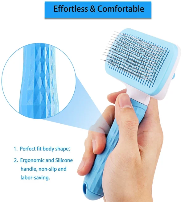 Dog Hair Remover Brush Cat Dog Hair Grooming And Care Comb For Long Hair Dog Pet Removes Hairs Cleaning Bath Brush Dog Supplies - Image 6