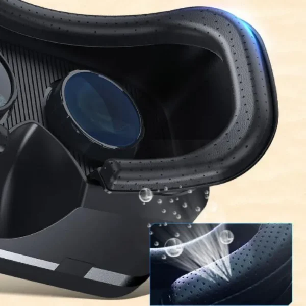 Blu-Ray Virtual Reality Glasses Stereo HD IMAX 3D Glasses Google Cardboard Box VR Headset Helmet for Phone,Support Game Joystick - Image 2