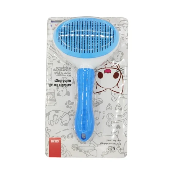 Self-cleaning Pet Hair Remove Comb Cat Slicker Brush Pet Hair Removal Comb For Cats Grooming Brushes Dog Combs Cat Accessories - Image 12