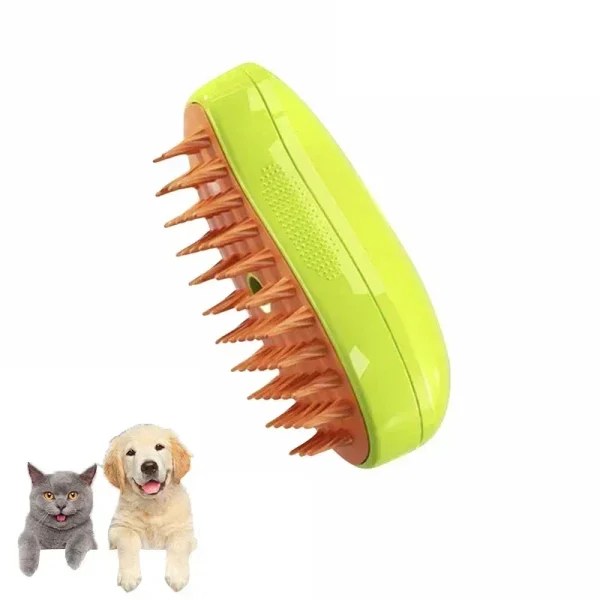 Cat Dog Steamy Brush Steam Brush Electric Sprayer for Massage Pet Grooming tool Shedding 3 in 1 Electric Sprays Massage Combs - Image 7