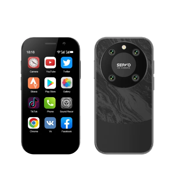 SERVO KING 9000 3.0" HD Display Small Smartphone Android 10.0 Network 4G LTE 2GB+16GB 2000mAh Face Recognition Mini Mobile Phone - Image 9
