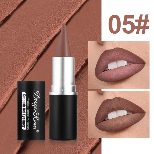 Matte Lip Liner, Long-Lasting and Durable, Automatic Rotating Wax Texture, Suitable for All Skin Types, Multi-Purpose, Suitable for Eyeliner Holiday Party Lipstick - Image 15