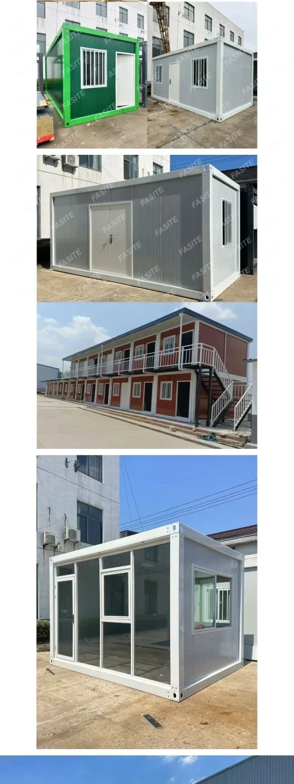 Container mobile house residential office shop integrated house color steel simple disassembly assembly movable - Image 5