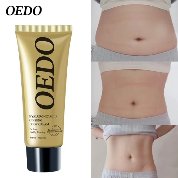 OEDO Ginseng Slimming Cream Reduce Cellulite Lose Weight Burning Fat Health Care Cream Body Skin Whitening Cream - Image 4