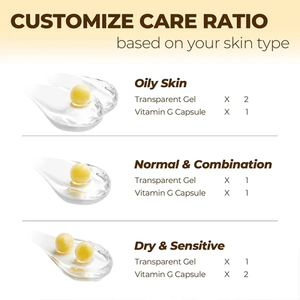 Anti Wrinkle Vita C Capsule Cream Collagen Face Anti Aging Gel Firming Repairing Fade lines Korean Skin Care Products 2.39 oz - Image 6