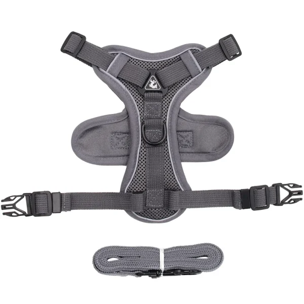 Cat Harness and Leash Set Escape Proof For Small Medium Dog Cat Breathable Reflective Adjustable Kitten Chest Strap Pet Supplies - Image 9
