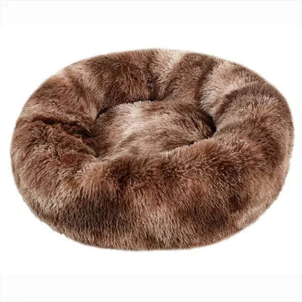 40-90cm Round Pet Bed for Large Dog Bed Super Soft Cat Bed Long Plush Dog House for Medium Dog House Winter Warm Sleeping - Image 14