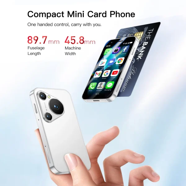 SOYES P70 Pro Max Mini Android8.1 Smartphone 3.0 Inches 2000mAh Face ID Dual SIM Standby Play Store 3G Little Phone - Image 2
