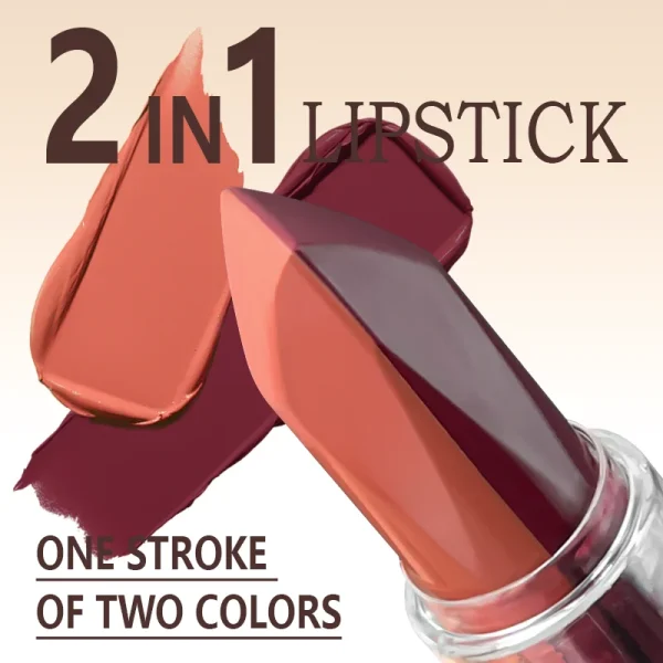 Orange Lipstick Lip Glaze Silky Smooth Matte Lip Gloss Carrot Bright Color Lasting Lip Stick Sexy Women Cosmetics Makeup Product - Image 3