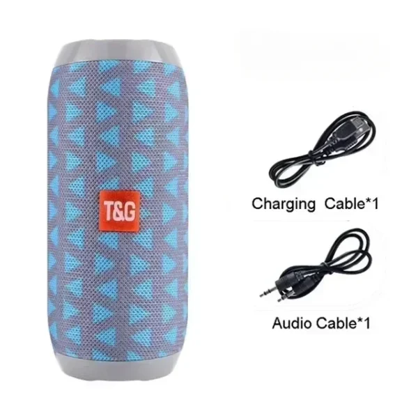Portable Speaker Wireless  Bluetooth-compatible Subwoofer Outdoor Waterproof Loudspeaker Stereo Surround Support FM RadioTF - Image 8