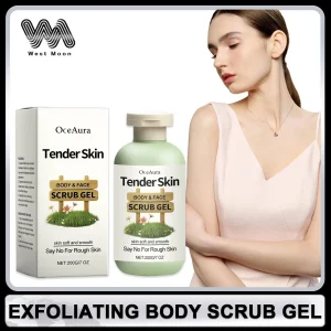 Exfoliating Gel for Body Remove Dead Skin Gentle Repair Scrub Deep Cleansing Pore Shrinking Brightening Moisturizing Skin Care