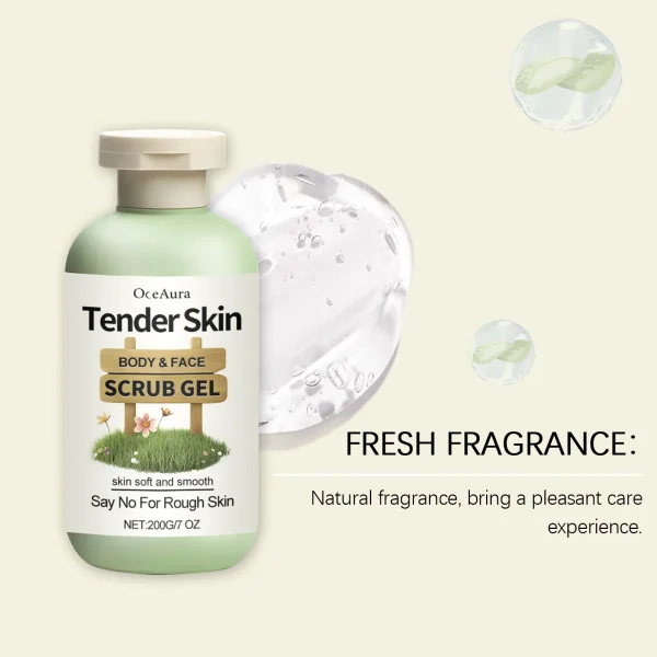 Exfoliating Gel for Body Remove Dead Skin Gentle Repair Scrub Deep Cleansing Pore Shrinking Brightening Moisturizing Skin Care - Image 6