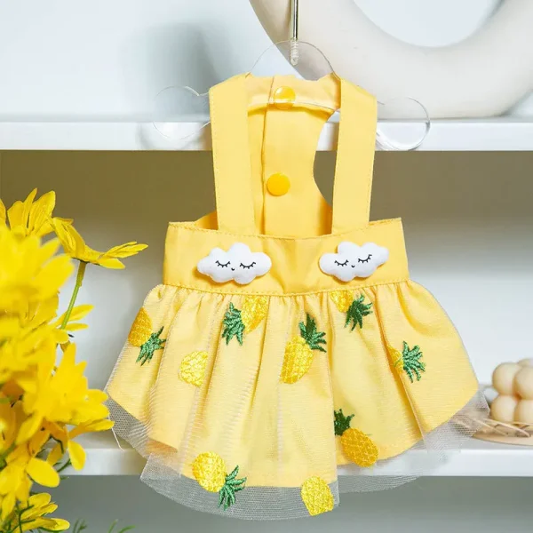 Dog Princess Dress Cute Pet Dog Mesh Dress Kitten Puppy Pet Skirt Summer Dog Dress Bow Lace Korean Poodle Chihuahua Dog Clothes - Image 10