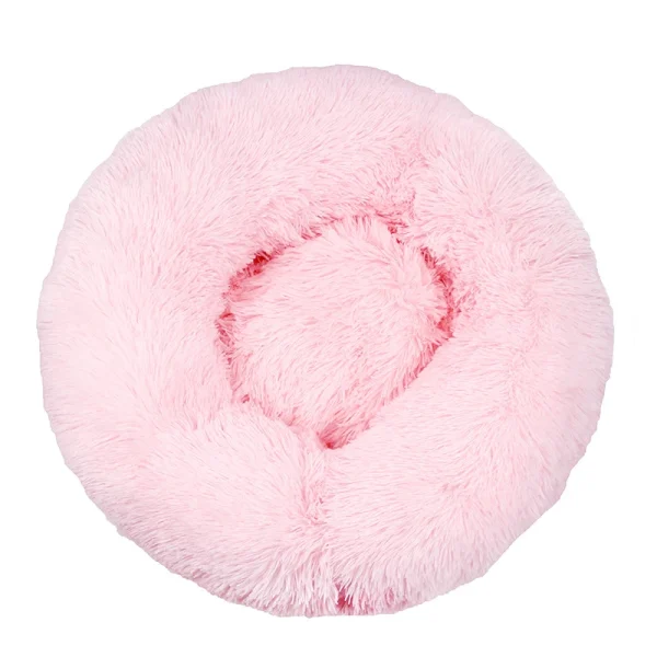 40-110cm Round Pet Bed for Large Dog Bed Super Soft Cat Bed Long Plush Dog House for Medium Dog House Winter Warm Sleeping - Image 7