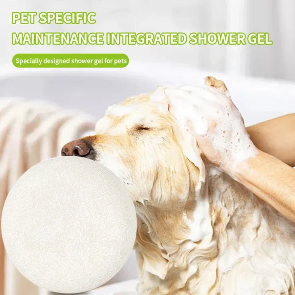 Dog Cat Body Shampoo Wash Pet Soap Black Chin Softening Remove Odor Botanical Ingredients Conditioner Pet Cleaning Products - Image 2