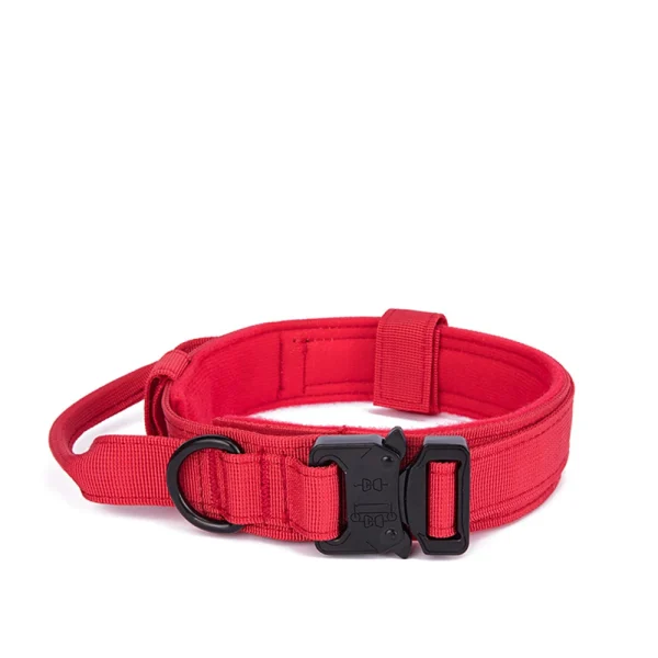 Pet Dog Collar Leash Set Nylon Material Durable Dog Collar Reflective Leash Pet Tactical Training Dog Collar Large Dog Leash Set - Image 15