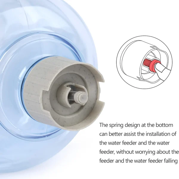 Automatic Water Dispenser Large Capacity Pet Feeder Small Dog Food Bowl  Cat Feeder Drinking Bowl Pet Feeding Drinker Water Bowl - Image 3