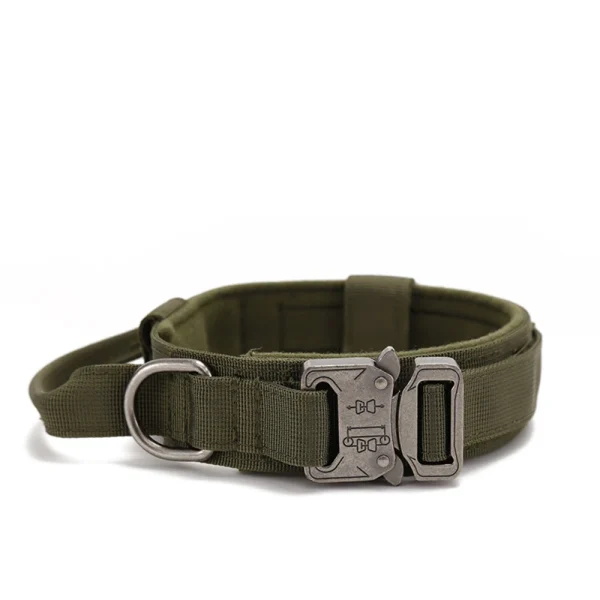 Pet Dog Collar Leash Set Nylon Material Durable Dog Collar Reflective Leash Pet Tactical Training Dog Collar Large Dog Leash Set - Image 13